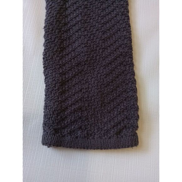 Belldini Charcoal Gray Long Sleeve Tight Knit Open Front Cardigan Women's Medium - Picture 7 of 12